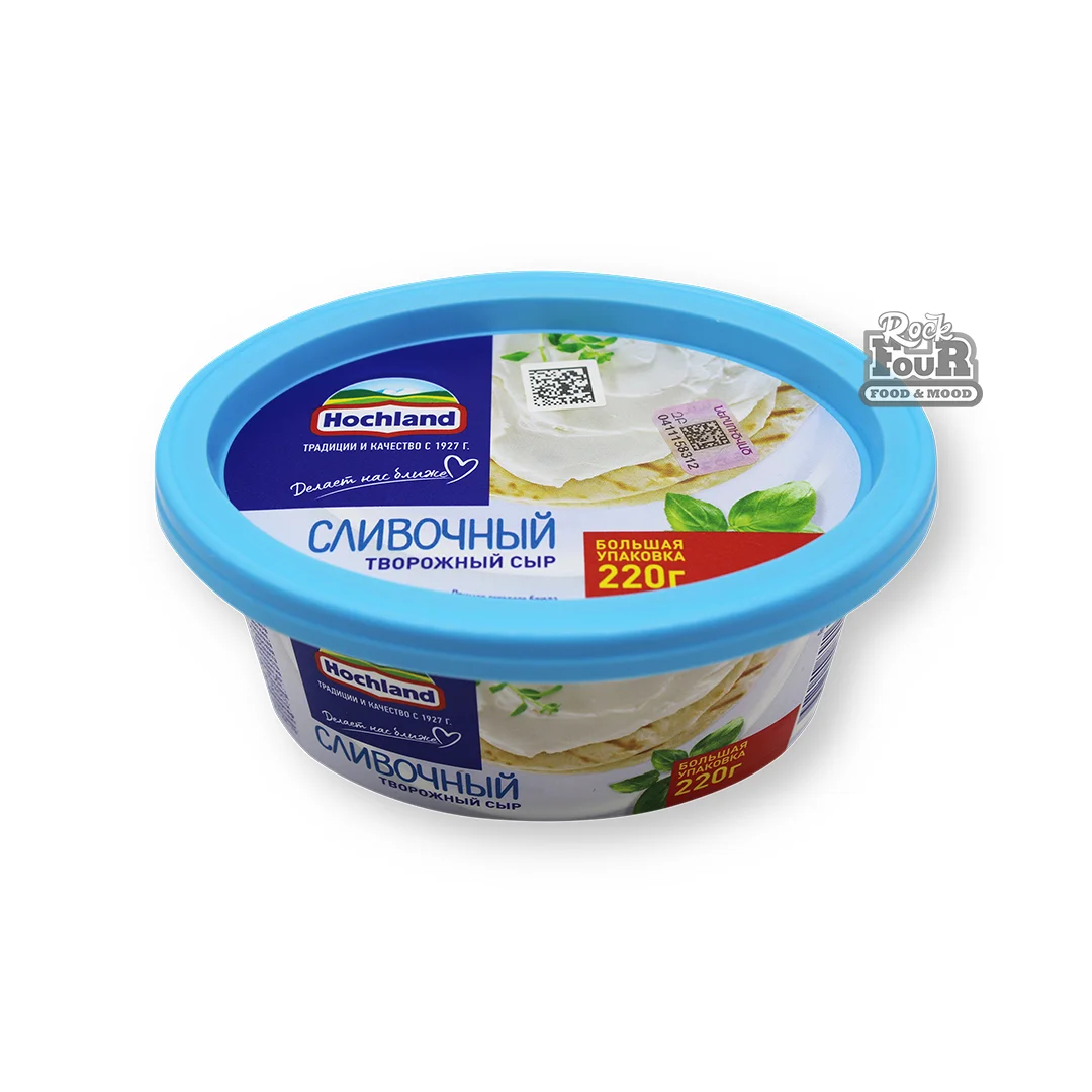 Creamy curd cheese "Hochland" 220g